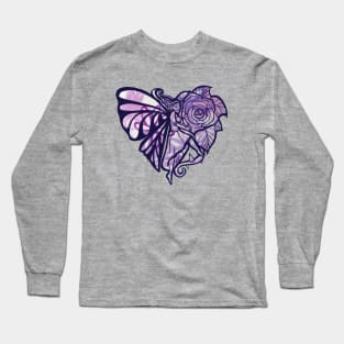 Purple Fairy Garden Long Sleeve T-Shirt